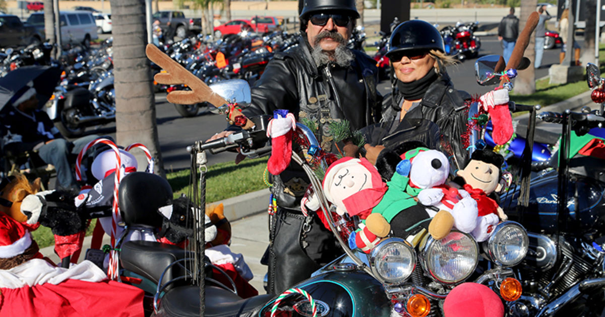 Bikers deliver thousands of toys to Loma Linda University